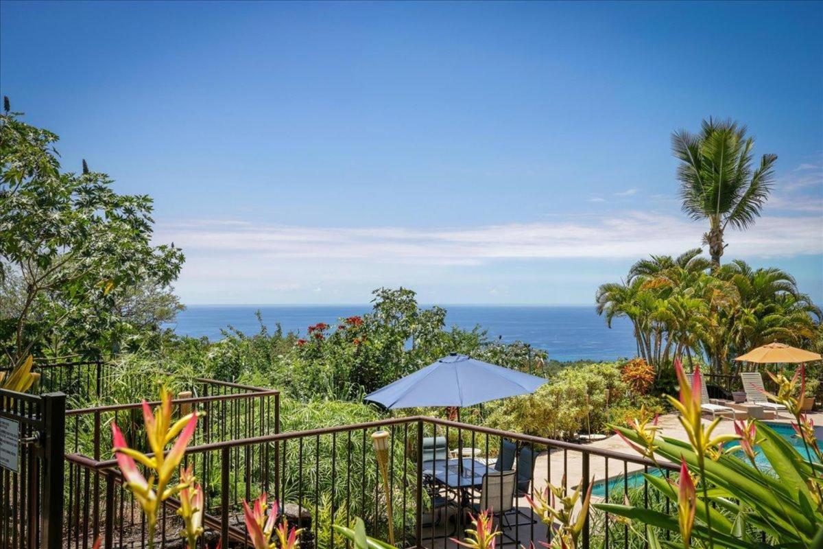 Kona Westwind 1 New! Quiet Ocean-View 1St Floor | Patio | Pool Villa Kailua-Kona Luaran gambar