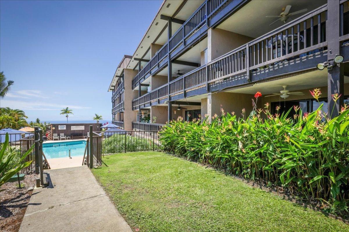 Kona Westwind 1 New! Quiet Ocean-View 1St Floor | Patio | Pool Villa Kailua-Kona Luaran gambar