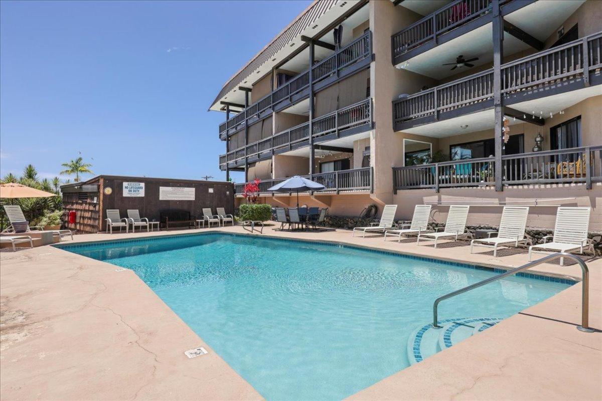 Kona Westwind 1 New! Quiet Ocean-View 1St Floor | Patio | Pool Villa Kailua-Kona Luaran gambar