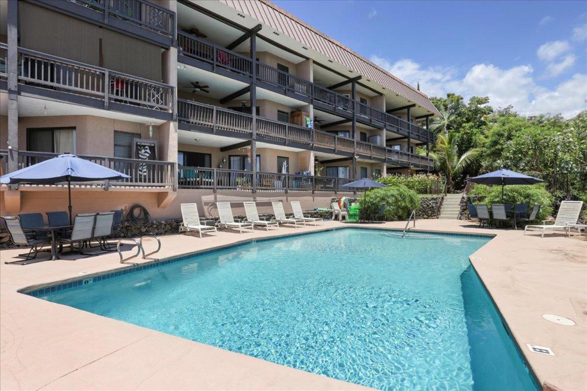 Kona Westwind 1 New! Quiet Ocean-View 1St Floor | Patio | Pool Villa Kailua-Kona Luaran gambar